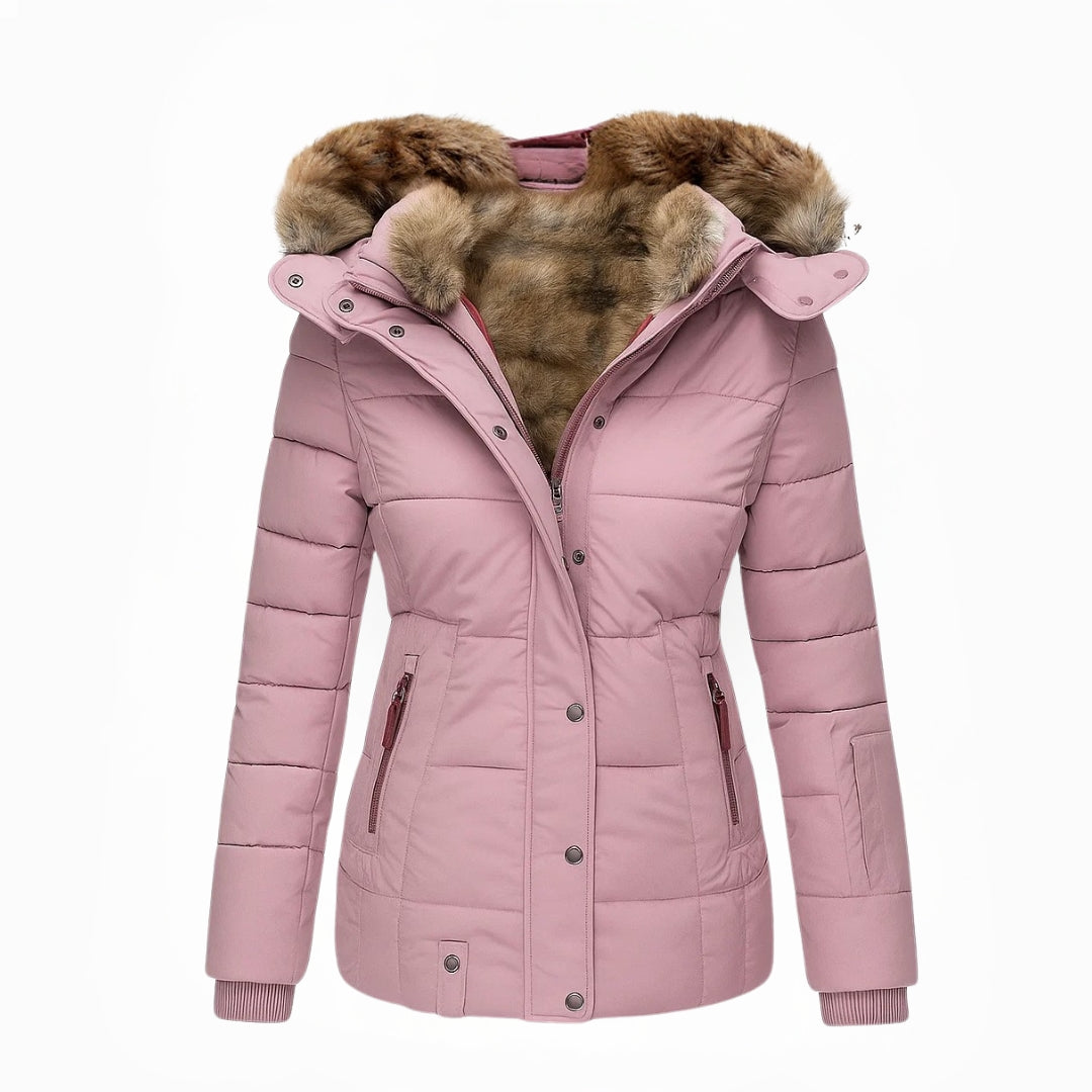 Victoria™ | Warm faux fur-lined winter coat