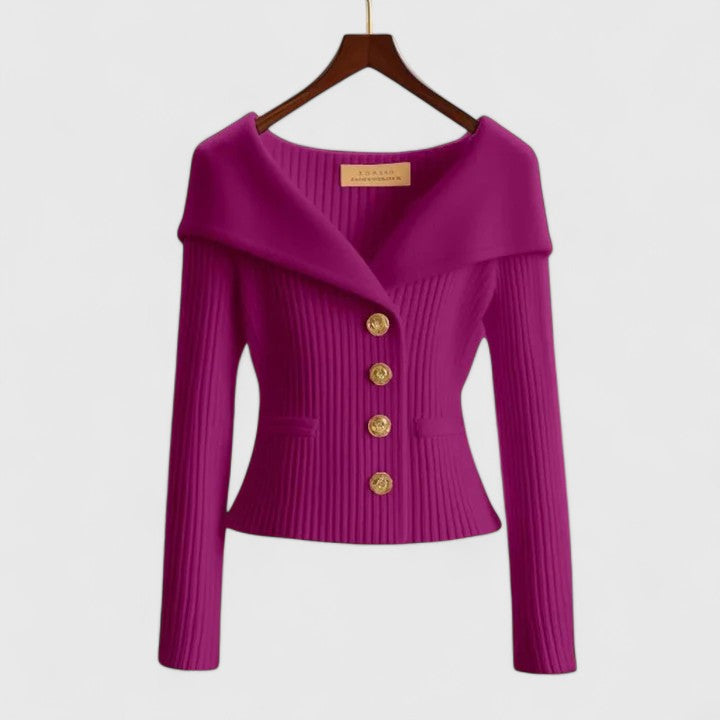 Poppy™ | Elegant Button Cardigan