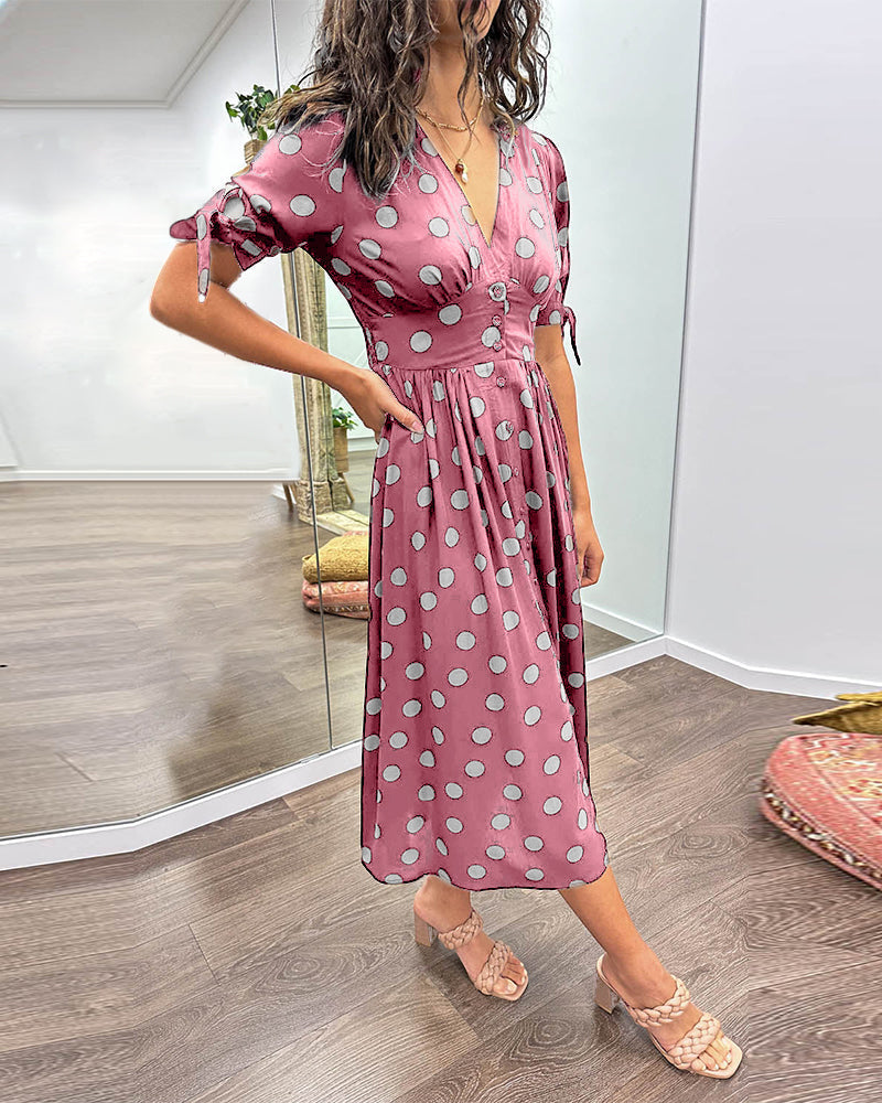 Cerina™ The Timeless Dot Dress