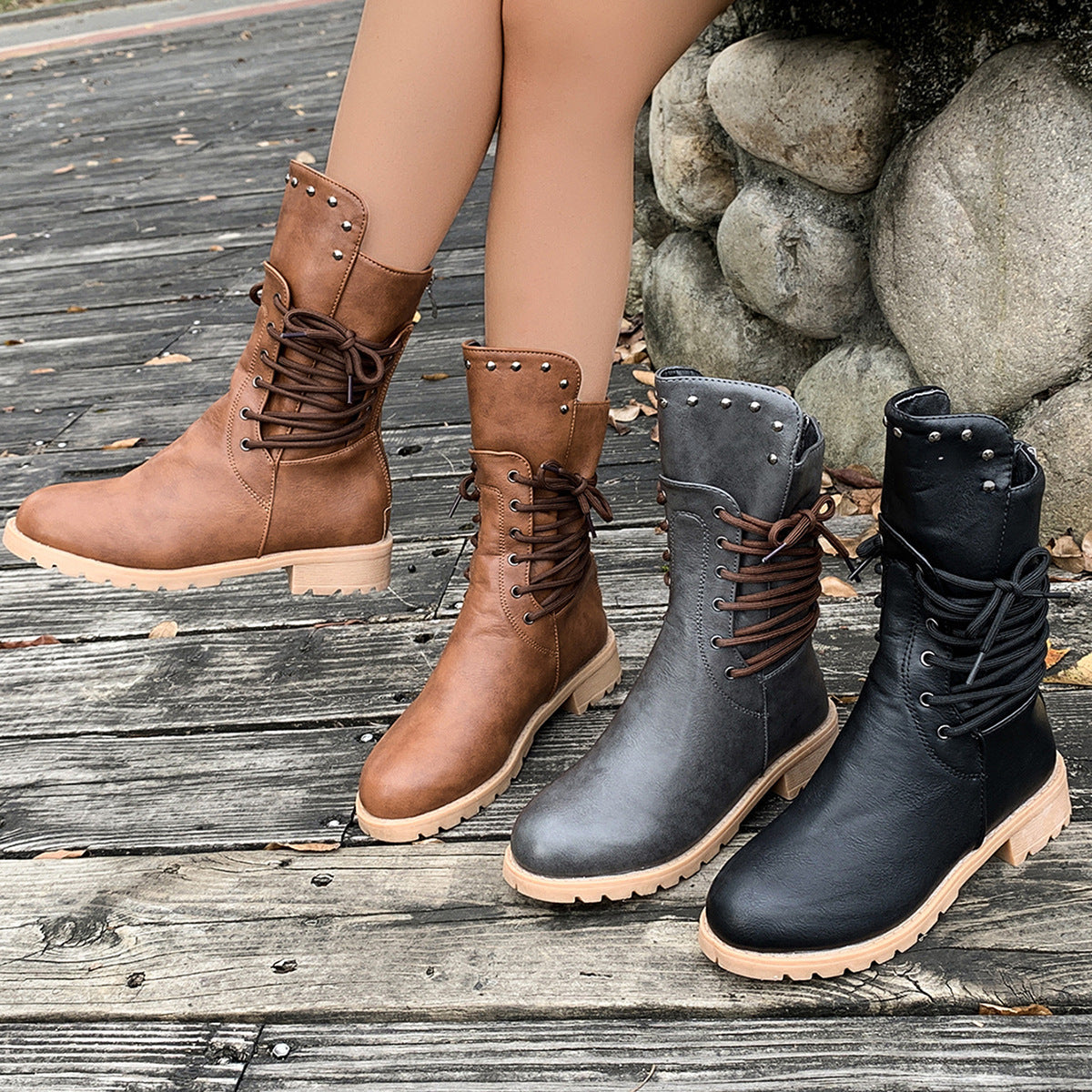 Rowan™ Comfort Lace Boots