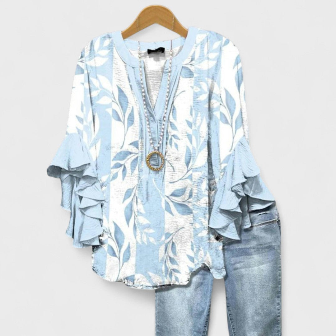 Erin™ | Elegant Floral Blouse