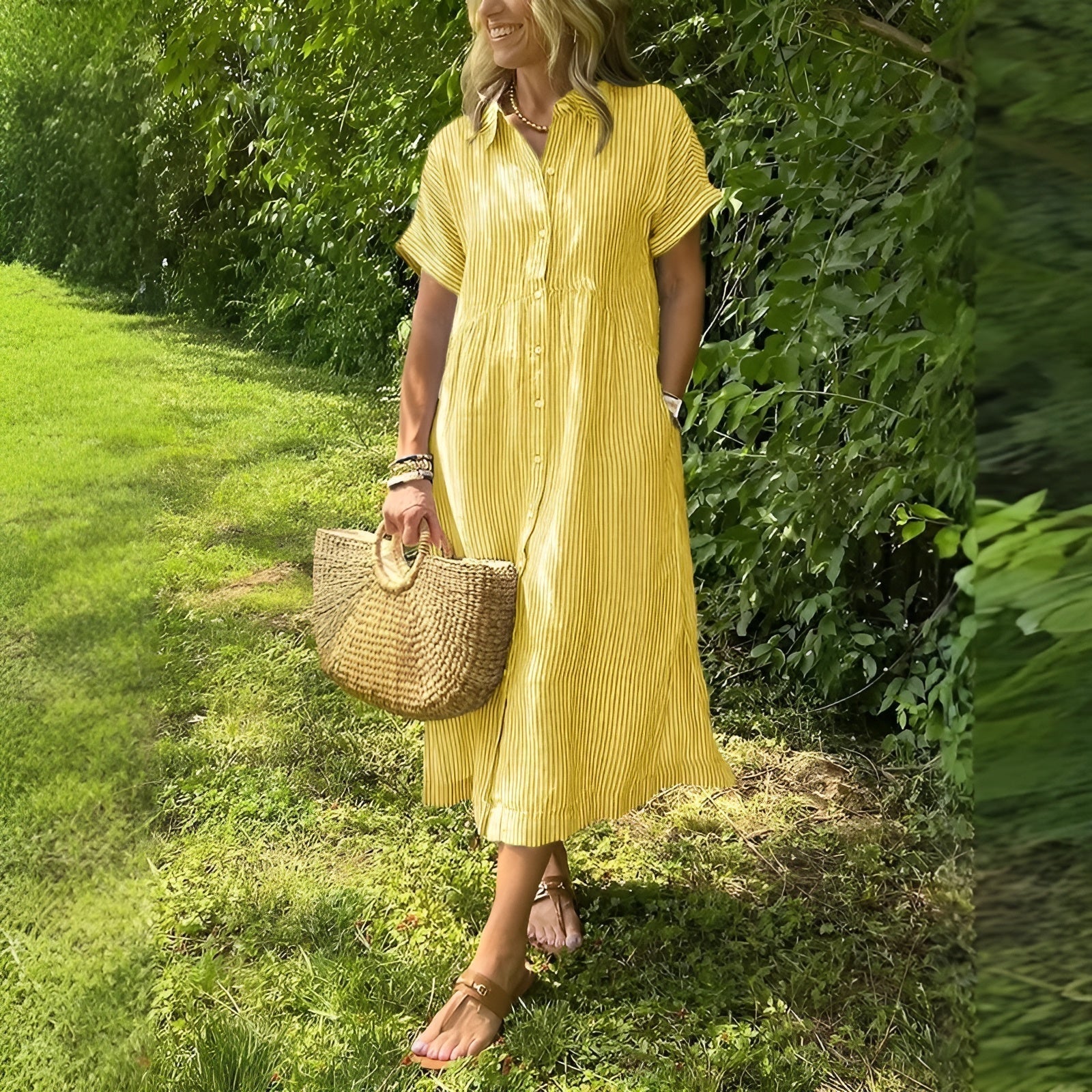 Elowis™ Breeze Shirt Dress