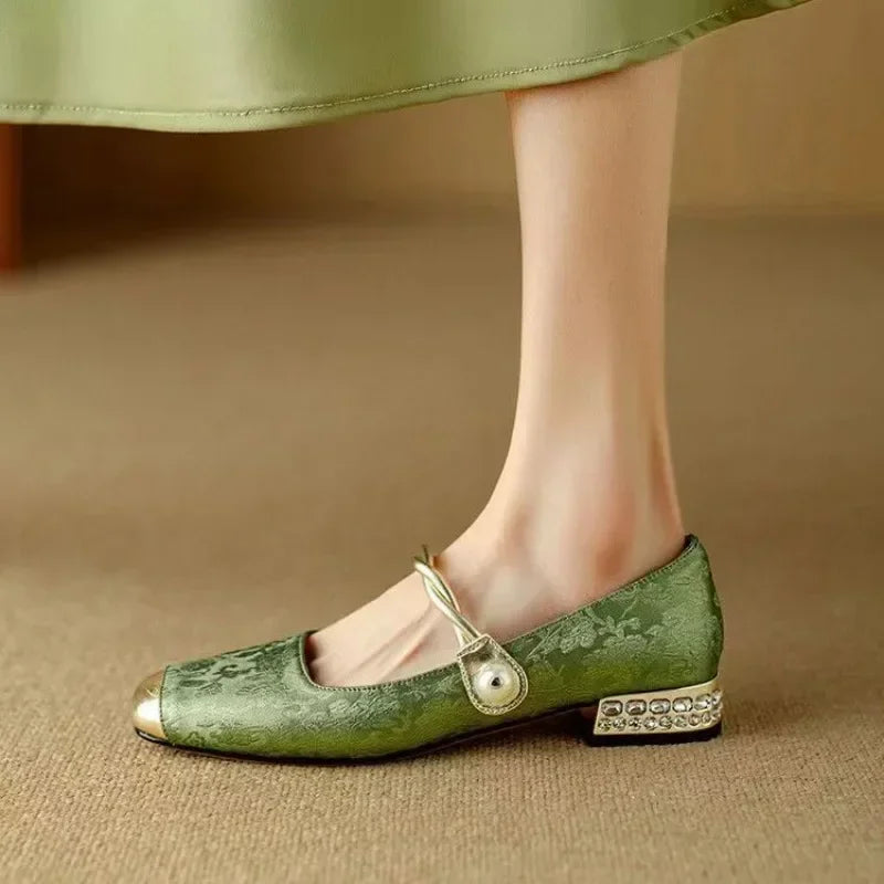 Fiola™ Vintage Pearl Flats