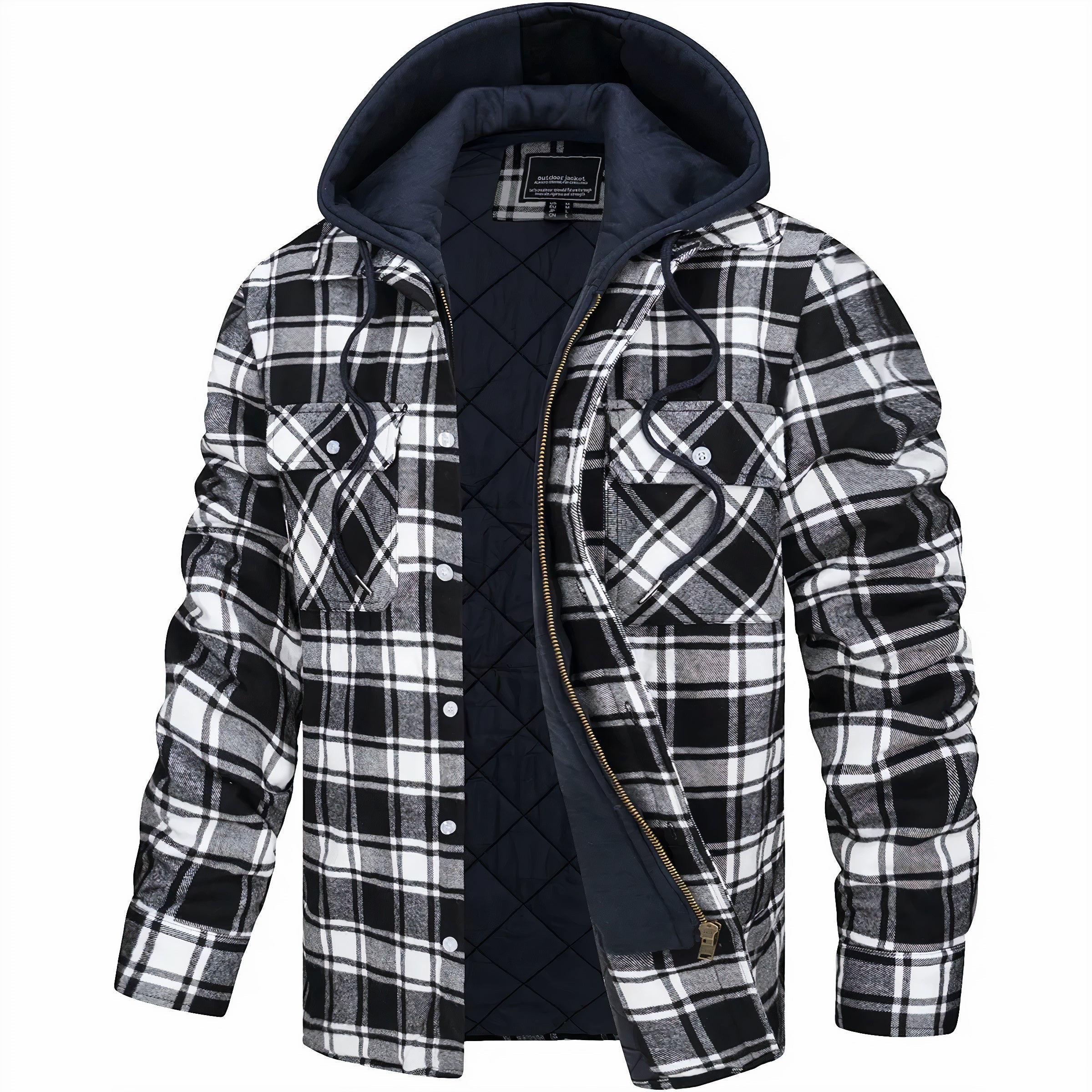 Noah™ Hooded Flannel Jacket