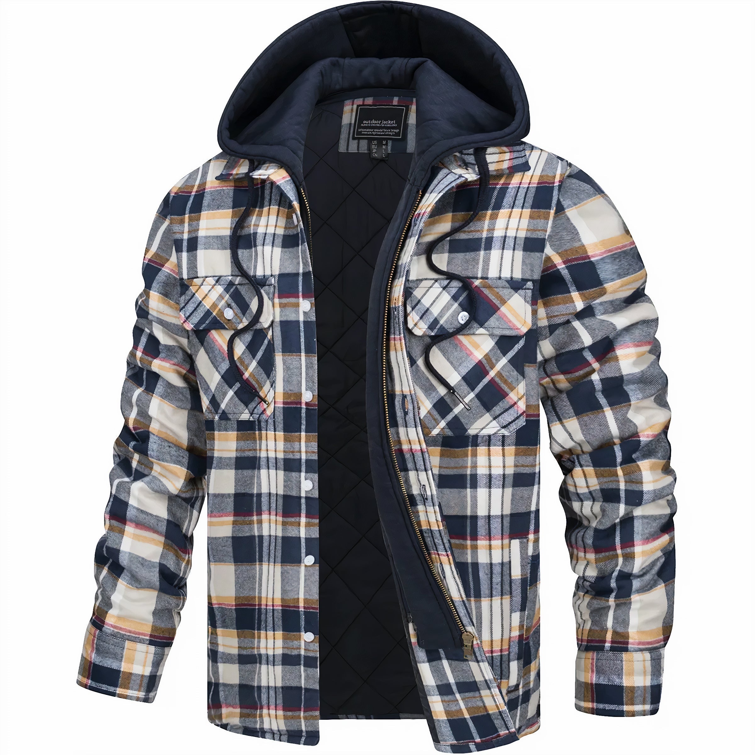 Noah™ Hooded Flannel Jacket