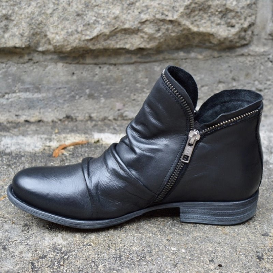 Maren™ | Zip-Up Ankle Boots