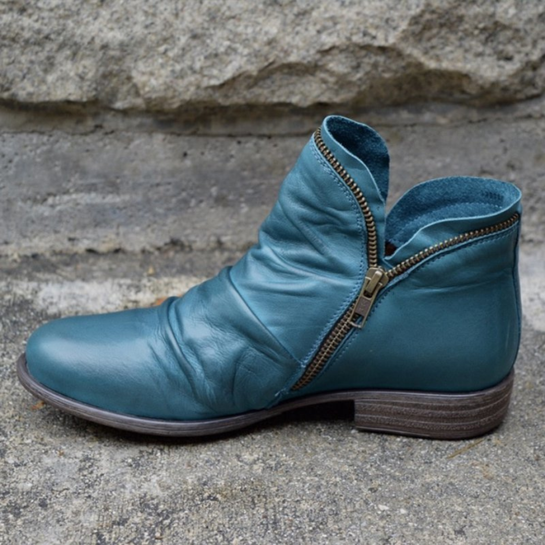 Maren™ | Zip-Up Ankle Boots