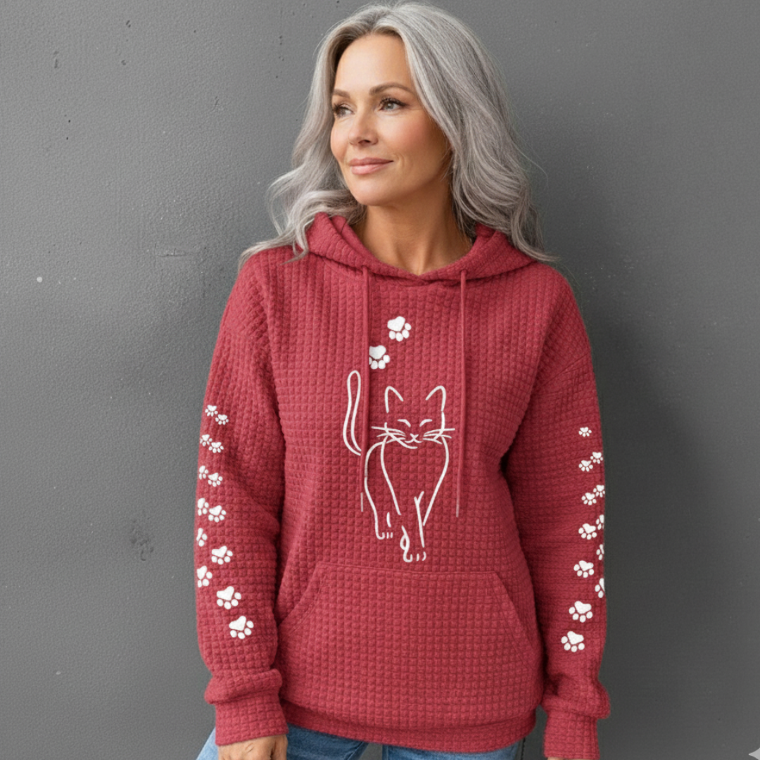 Lily™ – Cozy Hoodie for Cat Lovers
