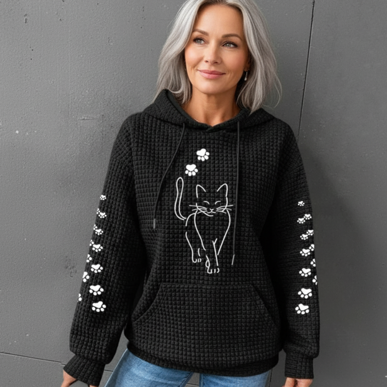 Lily™ – Cozy Hoodie for Cat Lovers