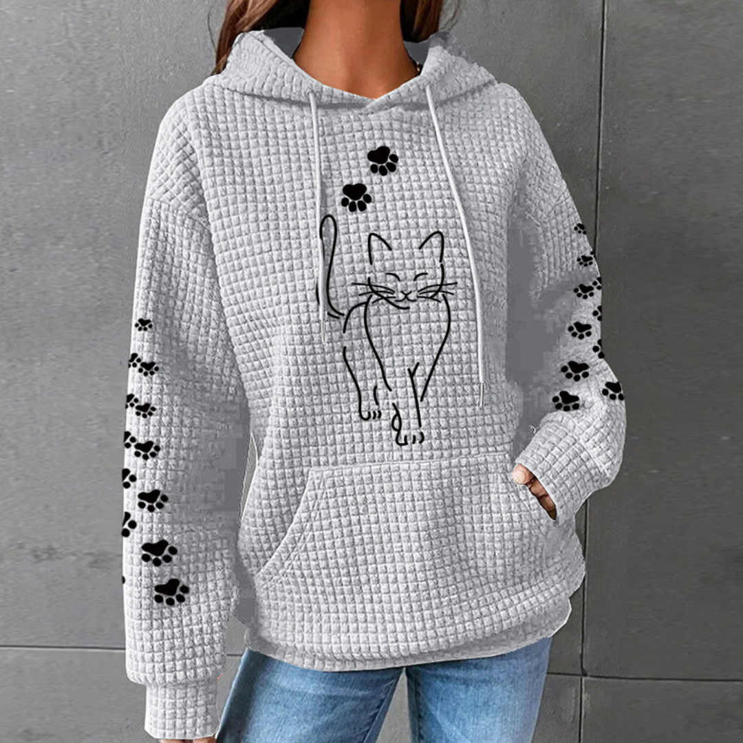 Lily™ – Cozy Hoodie for Cat Lovers