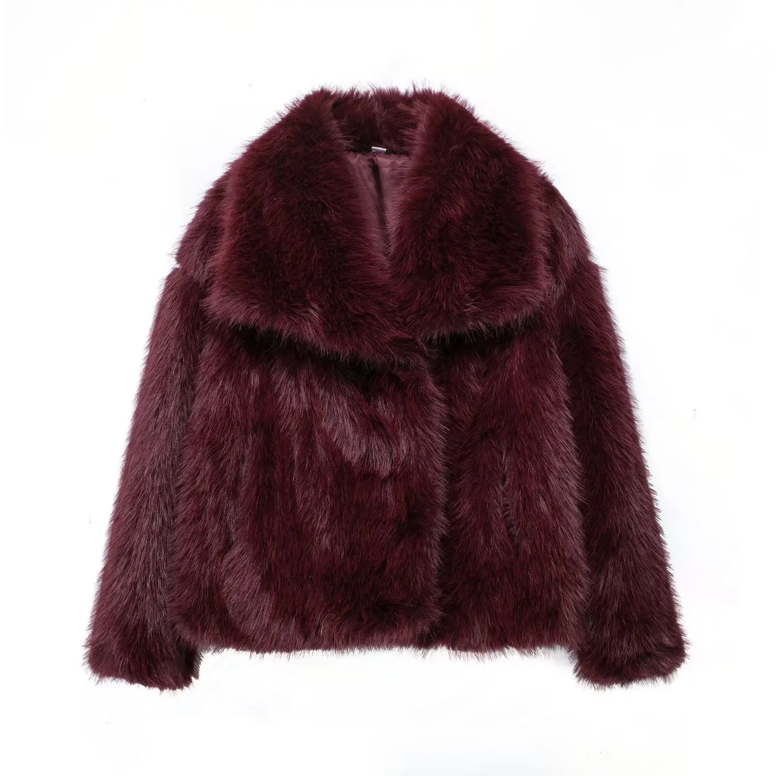 Nova™ | Cropped Fur-Style Coat