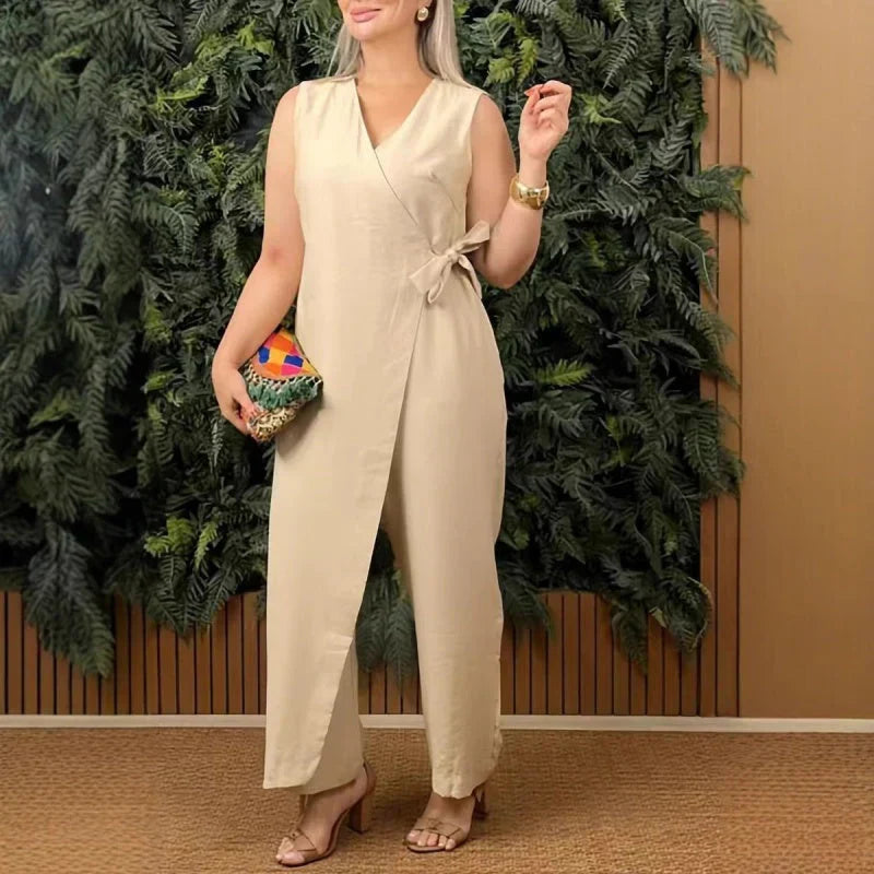 Brienna™ The Timeless Wrap Jumpsuit