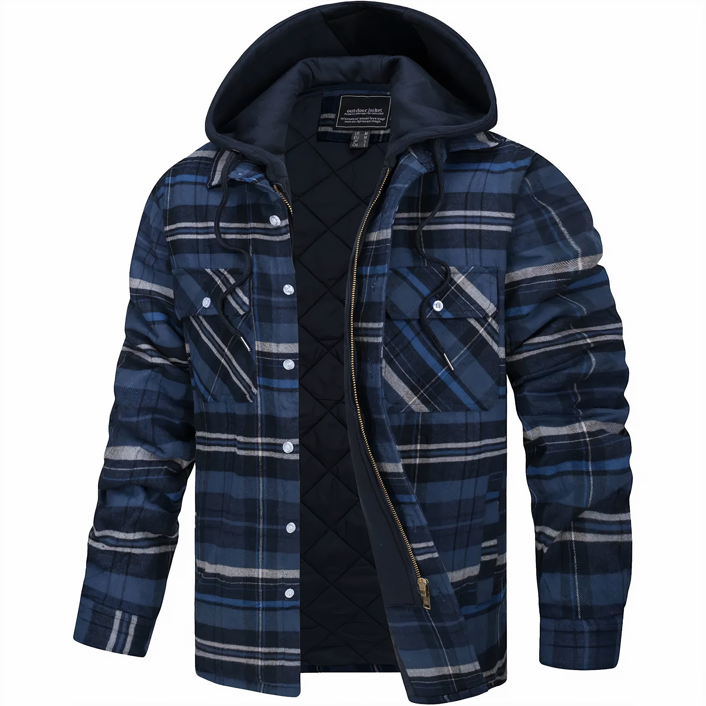 Noah™ Hooded Flannel Jacket